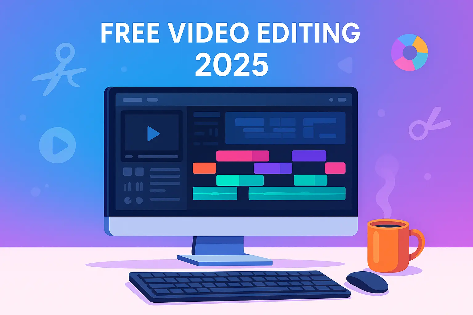 Free video editing software for PC without watermark
