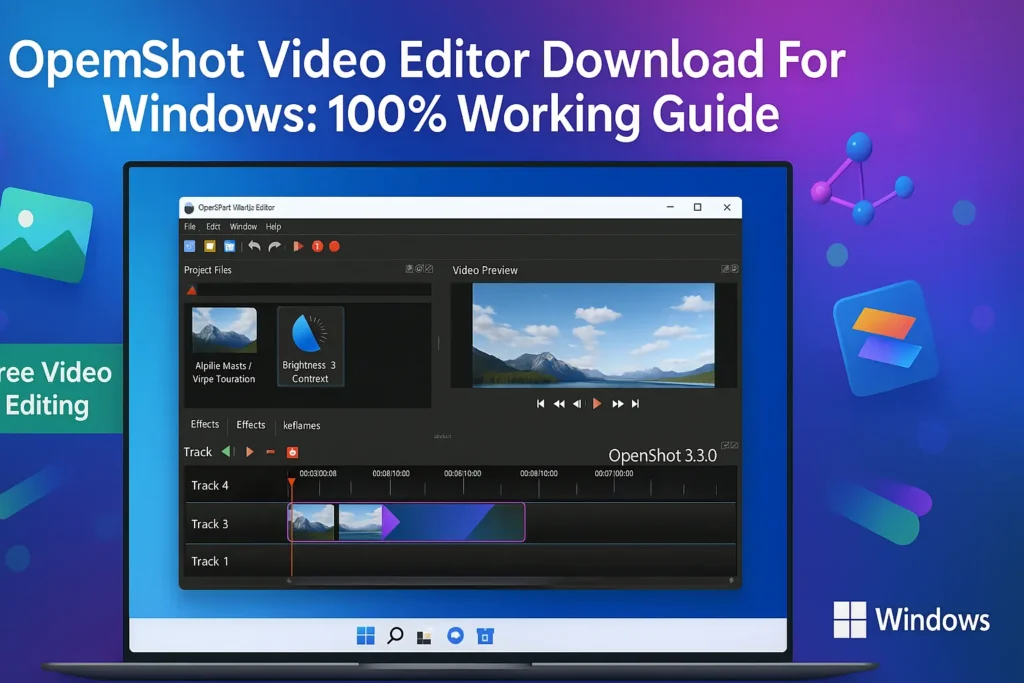 OpenShot Video Editor Download For Windows