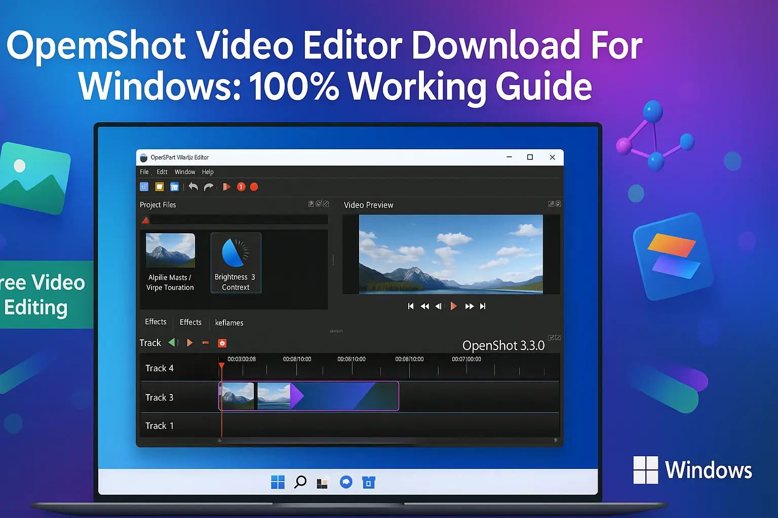 OpenShot Video Editor Download For Windows