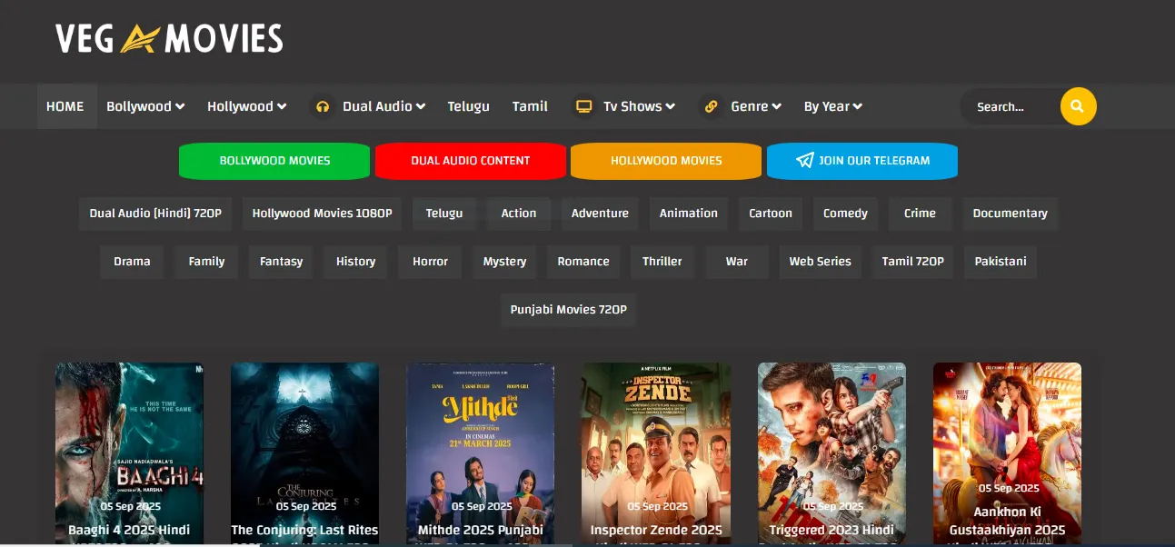 vegamovies – Download 1080p, 720p, 480p, And 2160p 4K All Details