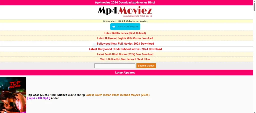 mp4moviez – Download 1080p, 720p, 480p, And 2160p 4K All Details
