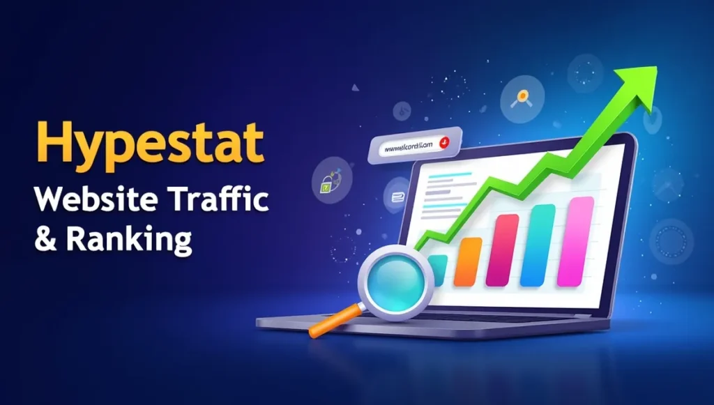 Hypestat क्या है? Hypestat से किसी भी वेबसाइट का Traffic और Ranking चेक करें