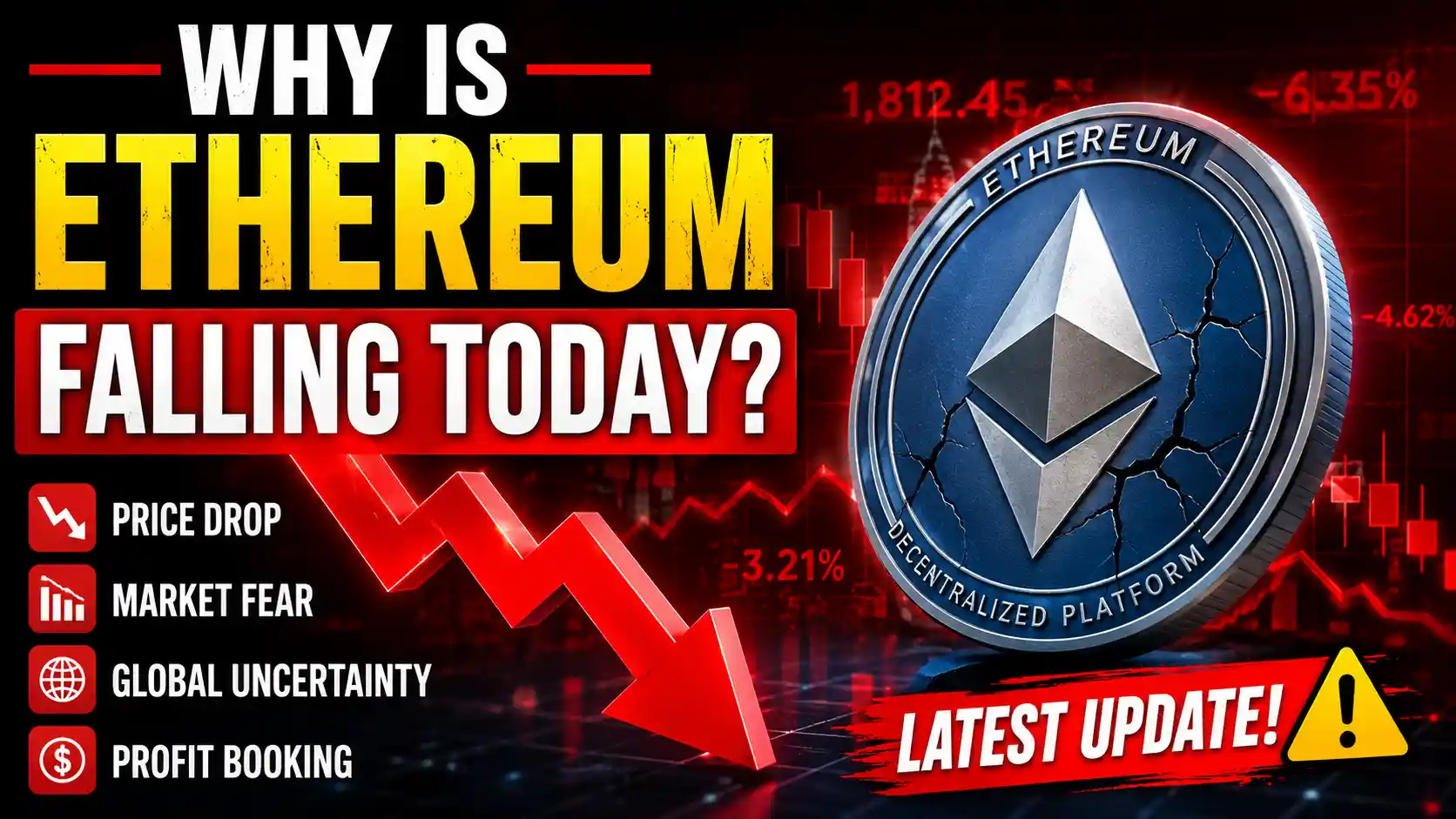 Why Is Ethereum Falling Today